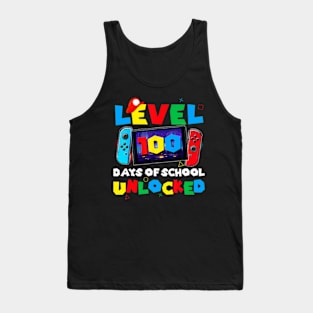 Controller Game s Level 100 Days Of School Unlocked Boys Tank Top